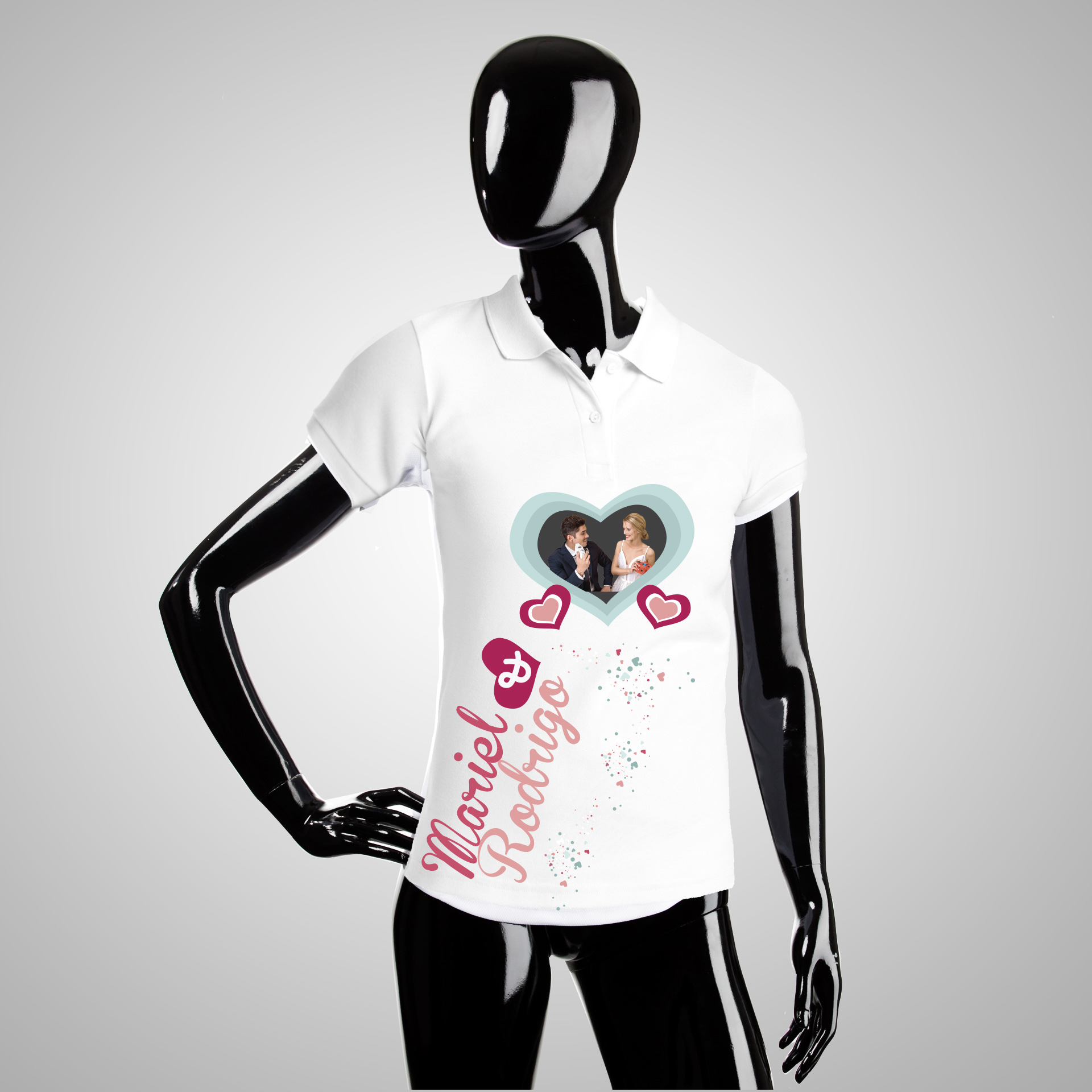Camiseta Tipo Polo para mujer